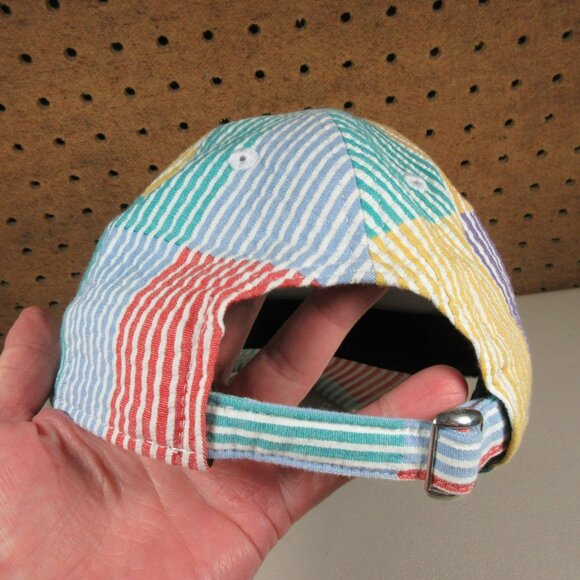 New Era mens colorful striped seersucker Pittsburgh Penguins NHL hat NWT - Picture 6 of 9